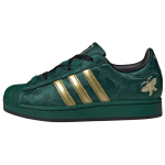 Adidas Originals SUPERSTAR Wear resistant And Lightweight Low top Skateboard Shoes Unisex Green JH7758 36⅔