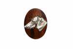 Dachshund I - Dog show brooch, starter number clip, dog pin by Art-Dog pruun