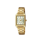CASIO Naiste Standardseeria Valge Kell LTP-V007G-9E LTP-V007G-9E Regular Watch Box beige