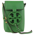 Tory Burch Miller &Otilde;mmeldud Magnetiline Sulgemisega Nailonist Mini Telefonikott Naiste kotid Roheline 73180-367 Basic Set (Bag+Dust Bag)