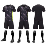 Jalgpallis&auml;rkide komplekt Meeste treeningus&auml;rk Tr&uuml;kitud s&auml;rk Laste t&auml;iskasvanute spordis&auml;rk Jalgpalli meeste s&auml;rk adult xl size (height 180-185cm) must