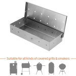 Hea-Roostevabast terasest BBQ suitsutuskarp puiduhakkedega siseruumides v&auml;litingimustes s&ouml;e gaasiga grill gray