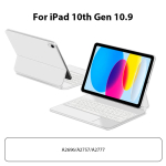 Maagilise klaviatuuriga &uuml;mbris iPadile 11 tolli 12,9 tolli iPad &uuml;mbris Magnetiline Bluetooth juhtmevaba klaviatuur iPad tarvikud Multi-Touch puuteplaat German Layout