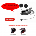 X1 Plus Mootorratta Bluetooth 1000M Intercom Kiivri Peakomplekt 2 S&otilde;itjale Intercomunicador Moto Veekindel Interphone K&otilde;rvaklapp