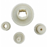 Piduriklotsi ajami hammasrataste komplekt X3 E83 X5 E53 E70 X6 E71 E72 jaoks, Range Rover Discovery 3 4 jaoks valge