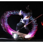 Demon Slayer Kuju 21CM Anime Kujud Lahinguvorm Kokushibou Pluss Tsugikuni Yoriichi PVC Kang suurep&auml;rane igap&auml;evaseks kasutamiseks