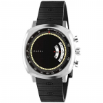 Gucci YA157301 Grip Must sihver Meeste k&auml;ekell 40mm must