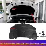 Mercedes-Benz W204 GLK Kapoti Heli- ja Soojusisolatsioonipadi (08-15 GLK200, GLK260, GLK300) Brand: Includes Installation Buckles - Hood