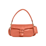 Coach Tabby 26 Nahast Pilvekotid Crossbody Padjakotid &Otilde;lakotid Naiste Kotid Hele-Korall C0772-B4NOH Basic Set (Bag+Dust Bag)
