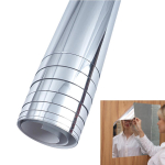 Painduv peegelkleeps Painduv peegelkleeps Veekindel Isekleepuv Kooritav ja kleepitav peegel vannituppa 19,7 x 39,4 tolli white