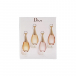 DIOR T&otilde;elised Parf&uuml;&uuml;mide Proovikomplekt Neljast Lillelisest L&otilde;hnast EDP Virsik Jasmiin Tuberoos Vanill 5ml*4 valge