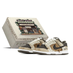 Nike Dunk Karbi Fugu saar Kulumiskindel Kulumiskindel Madala s&auml;&auml;rega Rula kingad Meeste Beež Pruun HF5441-111(TeamA-S-BOX) 44 gray