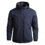 Meeste Softshell jakk S&uuml;giskevadine t&auml;navariietus Tactical Bomber Windbreaker jakid Meeste kapuutsiga Hip-hop Pilot Tuulekindlad mantlid M