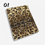 1 jardi litritega leopardimustriga kangas L&auml;bipaistev litritega tikitud kangas DIY &otilde;mblemiseks &Otilde;htukleit R&otilde;ivas Laudlina Tarvikud 1Yard