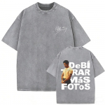 Pestud Vintage Rapper Bad Bunny T-s&auml;rk Debi Tirar Mas Fotos DTMF Maailmatuuri T-s&auml;rgid Meestele Hip Hop Mood K&otilde;rge Kvaliteediga T-s&auml;rgid S