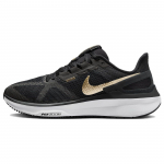 Nike Air Zoom Structure 25 Must Metallik Kuld Naiste Tennised Valge Tume Suitsuhall DJ7884-003 37.5
