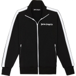 Palm Angels SS22 Klassikaline dressipluus 'Must Valge' Meeste PMBD001C99FAB0011001 S black