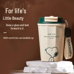 Snoopy 360ml isoleeritud roostevabast terasest kohvi-vee tops white