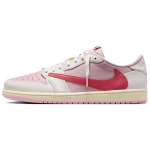 Travis Scott x Air Jordan 1 Retro Low OG Sail Tropical Pink Meeste tossud Tropical-Pink-Shy-Pink-Muslin IQ7604-101 44.5 white