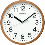 Seiko Kella Seinaraadio Puidust Looduslik Puit L&auml;bim&otilde;&otilde;t 30 x KX249B Kell, Kontrollitud, Analoog, Raam, Viimistlus, 4,7 cm,