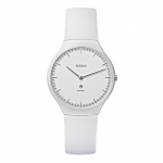 RADO radar TRUE seeria automaatne mehaaniline liikumine 30 meetrit veekindel naiste &Scaron;veitsi kell 40 mm valge sihver keraamiline korpus kummirihm R27970109 valge