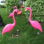 V&auml;liaia flamingo kaunistus Realistlik plastikust murufiguur Rohumaa kaunistus Kodu Terrassi Basseini jaoks