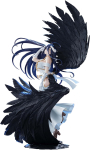 Overlord EVOLVE Pimeduse Keisrinna Albedo Kuju BANPRESTO black