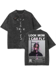 Travis Scott Suur Pesemist&ouml;&ouml;tlusega Ema Ma V&otilde;in Lennata T-s&auml;rk Cactus Jack T-s&auml;rk S black