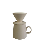 Klassikaline keraamiline V 60 kohvitilguti 460ml suure voolukiirusega Kodune kohvipruulimise komplekt maitse ja aroomi parandamiseks