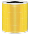 Lemmiklooma hooldus Asendus LEVOIT Core 600S & Core 600S-P &Uuml;mar &otilde;hupuhasti H12 H13 HEPA S&uuml;sinikukassettfilter Corrugated Box kollane