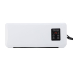 Mini seinale kinnitatav ventilaator Madala m&uuml;ratasemega 2-&uuml;hes V&auml;ike seina soojendaja puldiga magamistoa kontori jaoks white