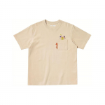 Uniqlo X Legend Of Zelda Koost&ouml;&ouml; Anime Prindiga &Uuml;mmarguse Kaelusega L&uuml;hikeste Varrukatega T-s&auml;rk Unisex T-s&auml;rk Beež 472680-31 L