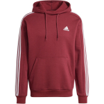 Adidas ESSENTIALS FLEECE 3 TRIIPU Mitmek&uuml;lgne Paksenenud ja Fliisvoodriga Athleisure Kapuutsiga Dressipluus Meeste JG5949 2XL tumepunast v&auml;rvi