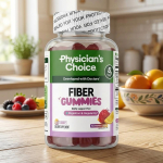 Physician's Choice 5g kiudainekommid seedimiseks ja regulaarsuse tagamiseks, vaarika-sidruni maitse, 60 tk 1pack