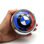 1 tk 3D ABS Kroom Must Tagumine Pagasiruumi Embleem Alusega BMW Sinivalgele Logole X5 E70 F15 X4 F26 X6 E71 F16 X3 F25 X6-E71