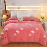 Talvine tekikott Paks fliis, soe flanellist korallist kahepoolne sametvoodipesu, &uuml;hekohaline kaheinimesevoodi Queen-suurusega tekikott 1PCS 140x200cm