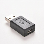 USB 2.0 A Male to Micro USB B Female M/F Adapter Plug Converter Connector One Size