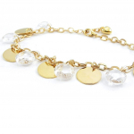 Les Tr&eacute;sors De Lily [F6360] - Bracelet Plaqu&eacute; Or 'Chor&eacute;graphie' kuld