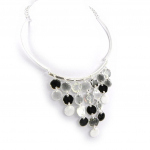 NOA [H2415] &ndash; disainerkaelakee 'Les Acidul&eacute;s' must valge must