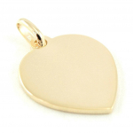 Altesse [H3236] - Pendentif plaqu&eacute; or 'Love' kuld