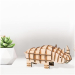 Les Tr&eacute;sors De Lily [Q9226] - 3D papist kujuke 'Ninasarvik' - tahvlid 16. 5x17. 5 cm pruun