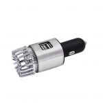 JO-6291 Auto Mini &Otilde;hupuhasti LED Anioon Hapniku Baar Osoon Ionisaator Telefoni Laadija h&otilde;be