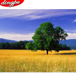 Teemanttikandid Ristpistes T&auml;is&uuml;mmargune puur Teemantmaaling Multifilm Rhinestone pilt Punase veini seinakleebised 20X30CM