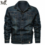 Denimjakk Meeste Jakk Vabaaja Pommjakk Meestele XXXXL