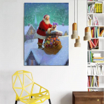 5D DIY teemantmaal T&auml;isruudukujuline teemanttikandid Maastiku ristpistes mosaiigist seinakaunistus Full Round 20X30CM