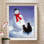 5D DIY Teemantmaali Ristpiste komplekt t&auml;ispuur Teemanttikandid Mosaiik Kunstpilt Kodukaunistuse kingitus Full Round 20X30CM