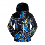 Meeste suusajope talvine hingav soe sportlik lumemantel Meeste veekindel tuulekindel suusa- ja lumelauajope M sinine