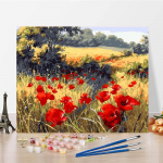 Digitaalne &otilde;limaal L&otilde;uend Numbrid &Otilde;limaal DIY Maalimine numbrite j&auml;rgi Kodukaunistuse kunst 40x50cm no frame
