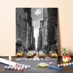 Numbrid &Otilde;limaal Kodukaunistus Kunst L&otilde;uend DIY Maali numbrite j&auml;rgi Digitaalne &otilde;limaal 40x50cm no frame