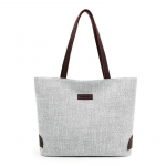 Yogodlns Casual Canvas Totes Kott Naistele Suure mahutavusega &otilde;lakott Mood Ostlemine Top Handale T&otilde;mblukuga k&auml;ekott 35*11*31cm hall v&auml;rv